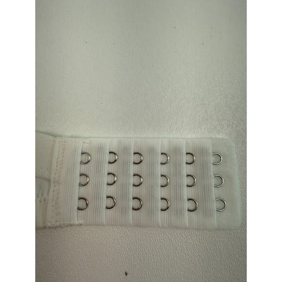 Cake Lingerie Balcony Style Flexible Wire Embroidery White Nursing Bra  Size 36D - Picture 13 of 16